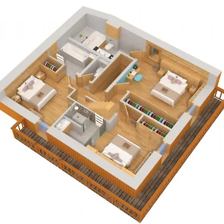 Familial 6 Adultes Et 5 Enfants Avec Sauna A 300m Des Pistes Et Centre Meribel - Fr-1-565-10 Chalet *