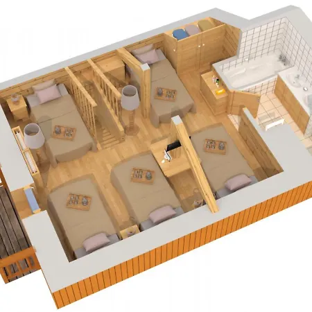 Chalet Familial 6 Adultes Et 5 Enfants Avec Sauna A 300m Des Pistes Et Centre Meribel - Fr-1-565-10 Les Allues